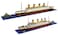 dOvOb Micro Mini Blocks Titanic Model Building Set with 2 Figure 1872 Piece Mini Bricks Toy Gift for Adults and Kids
