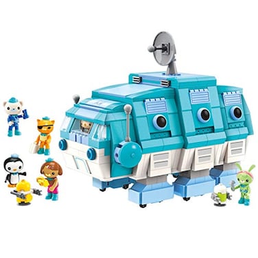 BASEPLATES for Age 8 Building Block Ocean Adventure Octonauts GUPI Water Bear Vehicle Barnacles Kwazii Shellington Tweak Dashi Peso 766pcs Building Brick SetNo Package Box