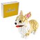 Larcele Micro Dog Building Blocks Pet Mini Building Toy Bricks950 Pieces KLJM02 Welsh Corgi
