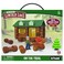 Basic Fun Lincoln LogsOn The Trail Building Set59 PiecesReal Wood Logs Ages 3