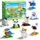 FUN LITTLE Mini Animal Building Blocks 12 Pack No Duplicates Individually Boxed with Instructions Party Favors for Kids 612 Classroom Prizes Prize Box Rewards Goodie Bag Stuffers Easter Egg Fillers