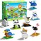 FUN LITTLE Mini Animal Building Blocks 12 Pack No Duplicates Individually Boxed with Instructions Party Favors for Kids 612 Classroom Prizes Prize Box Rewards Goodie Bag Stuffers Easter Egg Fillers