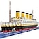 BIDIUTOY Titanic Ship Model Building Block Set 3D Puzzle Sets DIY Educational Toys Bricks Toy with 1860Pcs Micro Mini Blocks Ideal Gift for Kids and Adults