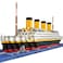 BIDIUTOY Titanic Ship Model Building Block Set 3D Puzzle Sets DIY Educational Toys Bricks Toy with 1860Pcs Micro Mini Blocks Ideal Gift for Kids and Adults