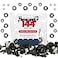 Play Platoon 144 Piece Wheels and Axles Sets Building Bricks Car Parts and Pieces Kit Car Building Set with Wheels Axles Windshields