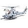 General Jim's General Jims AH1Z Viper Attack Helicopter Building Set 482 Pieces Highly Detailed Military Aircraft Model with Dual Cockpit and Rotating Cannon