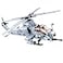General Jim's General Jims AH1Z Viper Attack Helicopter Building Set 482 Pieces Highly Detailed Military Aircraft Model with Dual Cockpit and Rotating Cannon