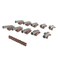Enlighten Pirate Shooting Cannons with Base Cannonballs Cannon Brown Base