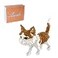 Larcele Cat Mini Building Blocks Animal Set DIY Micro 3D Building Toy Bricks1390 Pieces KLJM05Cat Model 4945