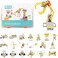 EF ELECFREAKS ELECFREAKS microbit 32 in 1 Wonder Sensor Kit Makecode Programmable Learning Kit with Building BricksSensorsWukong Expansion BoardWithout Microbit