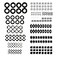 Barcaloo 144 Piece Wheels and Axles Sets Building Bricks Car Parts and Pieces Kit Car Building Set with Wheels Axles Windshields