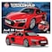 Airfix J6049 Quickbuild Plastic Model Car Kits Audi R8 Coupe Easy Assembly Snap Together Kit Classic Car for Adults Kids to Build Model Vehicles Building Toys Set