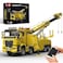 Mould King 17028 Road Rescue Crane Truck Building Blocks APP Remote Control Motorized Engineering Tow Truck 4883 PCS Large Construction Vehicle Model Advanced Mechanical Building Kit for Adults