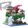 TzFioy Peach Blossom Spring Utopia Building Blocks Set 3661Pcs Famous Chinese Fable Architecture with 2 Figures String Lights Educational Toys Micro Bricks for Kids Adults