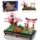B&LHCX Cherry Blossom Meaningful Bonsai Tree Building SetsJapanese Style Sakura Tree Mini Building Blocks1286 PCSEnjoy Your Own Beautiful Display Show Present for Kids and Adults