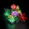 BRIKSMAX Led Lighting Kit for LEGO10309 Succulents Not Include The Lego Set Compatible with Lego Creator Expert 10309 Succulents Building Blocks Model
