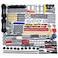 TTLYHEK 1533 PCS Technical Parts Building Block Accessories Vehicles Gears Cross Axles Wheels Connector Pieces Set Chain Link Pin Joint Shock Absorber MOC Toys