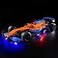 GEAMENT LED Light Kit Compatible with Lego McLaren Formula 1 F1 Lighting Set for Technic 42141 Building Model Model Set Not Included