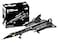 Apostrophe Games SR 71 Blackbird Jet Building Block Set 184 Pieces for Kids and Adults Fits All Building Bricks