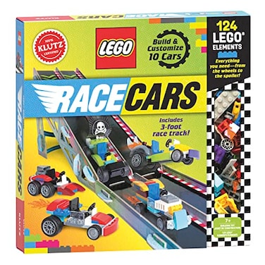 Klutz KLUTZ Lego Race Cars STEM Activity Kit Small