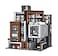 General Jim's General Jims Modern Cubist Villa Modular City Building Blocks MOC Bricks Set Compatible with Lego City Sets and Other Major Brands