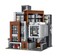 General Jim's General Jims Modern Cubist Villa Modular City Building Blocks MOC Bricks Set Compatible with Lego City Sets and Other Major Brands