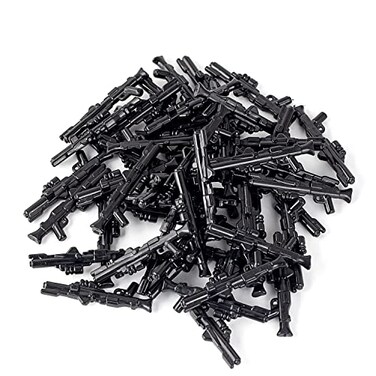 MOOXI MOC Space Wars DC15 Clone Trooper Blaster Weapons Pack AccessoriesDesigned for Minifigs Hands50pcs