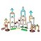 ROLOSO Newly Licensed Angry Birds Toys Playsets Build N Launch Construction Brick Assembly Building Blocks Sets Pig City Strike 2 Takedown Space Planet Game Catapult Slingshot Gift Box 97pcs