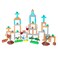 ROLOSO Newly Licensed Angry Birds Toys Playsets Build N Launch Construction Brick Assembly Building Blocks Sets Pig City Strike 2 Takedown Space Planet Game Catapult Slingshot Gift Box 97pcs