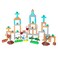 ROLOSO Newly Licensed Angry Birds Toys Playsets Build N Launch Construction Brick Assembly Building Blocks Sets Pig City Strike 2 Takedown Space Planet Game Catapult Slingshot Gift Box 97pcs
