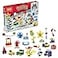 Mega Bloks MEGA Pokmon Building Toys Set Holiday Calendar with 202 Pieces 2 Poseable Characters and Accessories for Kids