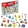 Mega Bloks MEGA Pokmon Building Toys Set Holiday Calendar with 202 Pieces 2 Poseable Characters and Accessories for Kids