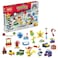 Mega Bloks MEGA Pokmon Building Toys Set Holiday Calendar with 202 Pieces 2 Poseable Characters and Accessories for Kids