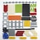 TTLYHEK MOC Parts Beams Pins Panel Connectors Bricks Sets Frame Liftarms for Technical Car DIY STEM Building Block Toys Replacement Parts 479 pcs