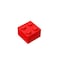 TTEHGB TOY Classic Building Bricks 2 x 2 100 Piece Creative Play Set 100 Compatible with and All Major Brick Brands 3003ColourRed