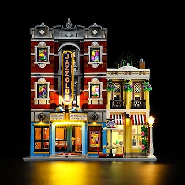 LIGHTAILING Lightailing Light for Lego 10312 JazzClub Led Lighting Kit Compatible with Lego Building Blocks Model NOT Included The Model Set
