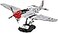 COBI TOP Gun Maverick Mustang P51D Plane Building Set 350 Pieces