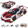 OWNONE 1 Super Car Building Kits with Easy Drifting Wheels Remote Control Function Electric GullWing Doors Collectible 110 Scale Model Technique Car Building Blocks Set for Adults 2277 PCS