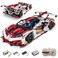 OWNONE 1 Super Car Building Kits with Easy Drifting Wheels Remote Control Function Electric GullWing Doors Collectible 110 Scale Model Technique Car Building Blocks Set for Adults 2277 PCS