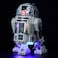 GEAMENT Version 2021 LED Light Kit Compatible with Lego 75308 R2D2 Ver2021 Lighting Set for Building Model Model Set Not Included