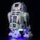 GEAMENT Version 2021 LED Light Kit Compatible with Lego 75308 R2D2 Ver2021 Lighting Set for Building Model Model Set Not Included
