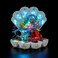 BRIKSMAX Led Lighting Kit for LEGO43225 The Little Mermaid Royal Clamshell Compatible with Lego Disney Building Blocks Model Not Include Lego Set
