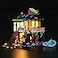 GEAMENT LED Light Kit Compatible with Lego Surfer Beach House Lighting Set for Creator 31118 Building Model Model Set Not Included