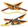 TOY PLAYER Uzui Tengen Demon Sword Building Set Compatible with Lego Katana Building Set for Anime Fans1478 Pcs