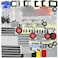 Habow 415pcs TechnicParts AxlePinConnector Pullback Motor Compatible with Major Brands Technic Parts Beam Frame Liftarm Bush Wheels Tire Etc MOC Replacement Pieces for Toy Building Sets