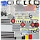 Habow 415pcs TechnicParts AxlePinConnector Pullback Motor Compatible with Major Brands Technic Parts Beam Frame Liftarm Bush Wheels Tire Etc MOC Replacement Pieces for Toy Building Sets