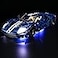 GEAMENT LED Light Kit Compatible with Lego 2022 Ford GT for Technic 42154 Model Set Model Set Not Included