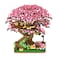 NEWABWN Cherry Blossom Bonsai Tree Mini Micro Building Set Japanese Sakura Tree House Model Sets for Adults Flowers House Mini Bricks Building Kit Creative Gift Toys for Teens 14 2138PCS