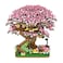 NEWABWN Cherry Blossom Bonsai Tree Mini Micro Building Set Japanese Sakura Tree House Model Sets for Adults Flowers House Mini Bricks Building Kit Creative Gift Toys for Teens 14 2138PCS