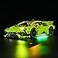 BRIKSMAX Led Lighting Kit for Lamborghini Huracn Tecnica Compatible with Lego Technic Car Building Set